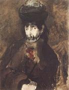 Edouard Manet Jeune femme voilee (mk40) Spain oil painting artist